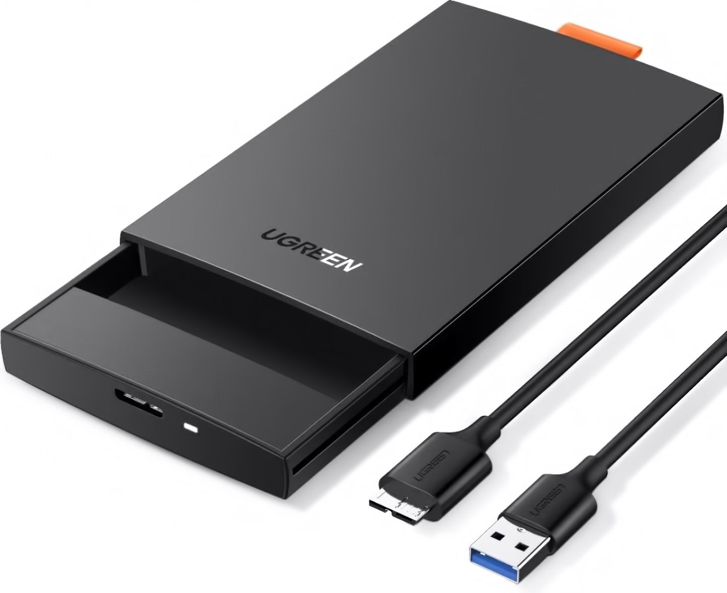 Rack UGREEN CM237 for HDD / SSD SATA 2.5inch, USB 3.0, Black 