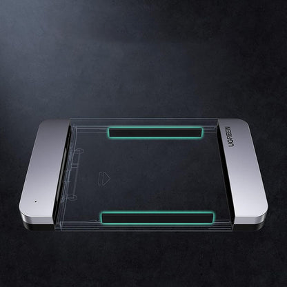 Nosilec UGREEN CM300 (70499) za HDD / SSD SATA 2,5 palca, USB-C, siv