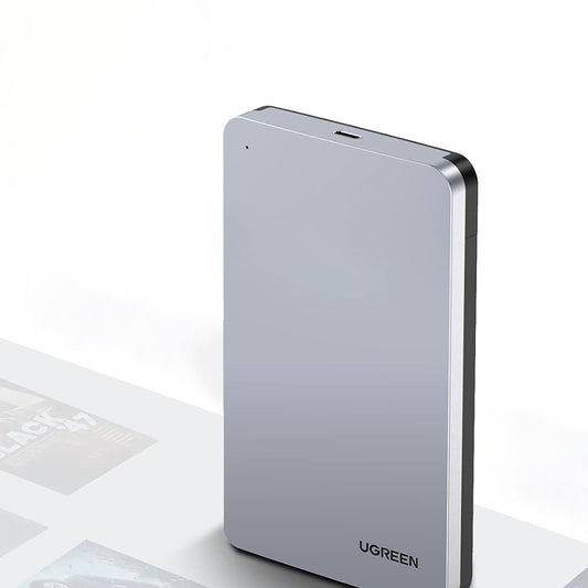 Nosilec UGREEN CM300 (70499) za HDD / SSD SATA 2,5 palca, USB-C, siv