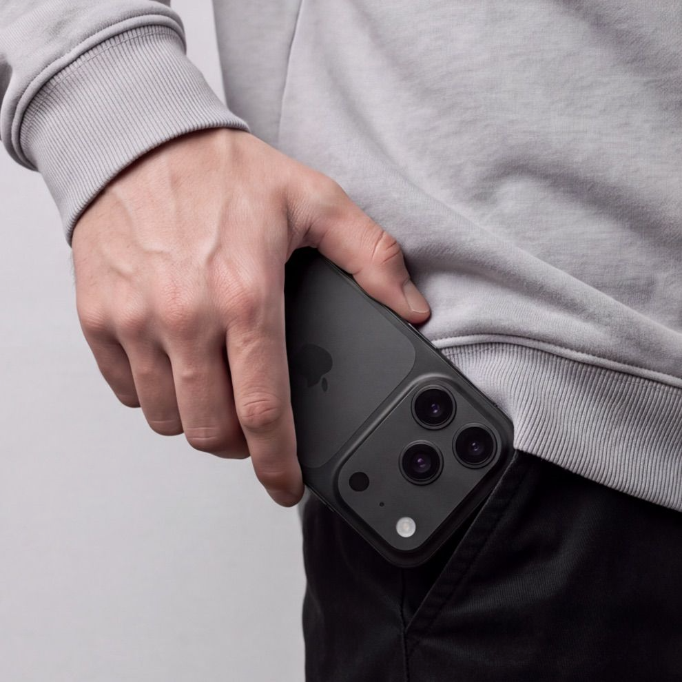 Zaščitni okvir za zadnjo kamero Tech-Protect Camalloy Fit+ za Apple iPhone 18 Pro Max, aluminij, črna