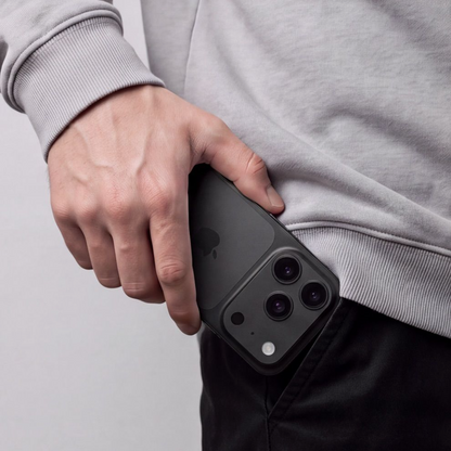 Zaščitni okvir za zadnjo kamero Tech-Protect Camalloy Fit+ za Apple iPhone 18 Pro Max, aluminij, črna