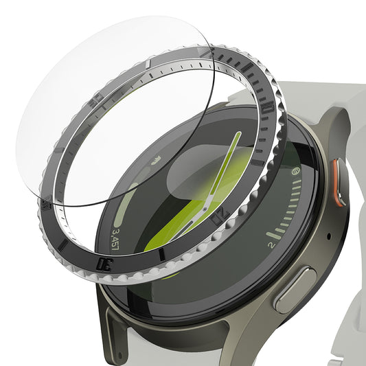 Okvir za zaščito Ringke Premium Styling za Samsung Galaxy Watch7 40mm, Model 3, Črn