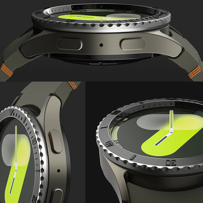 Okvir za zaščito Ringke Premium Styling za Samsung Galaxy Watch7 40mm, Model 3, Črn