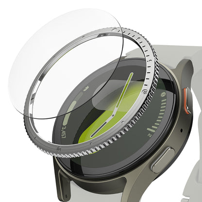 Okvir za zaščito Ringke Styling za Samsung Galaxy Watch7 40mm, Model 7, Srebrn