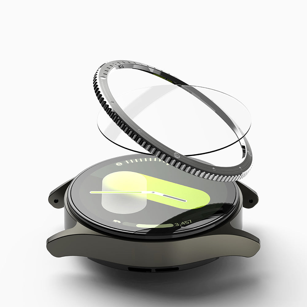 Okvir za zaščito Ringke Styling za Samsung Galaxy Watch7 40mm, Model 7, Srebrn