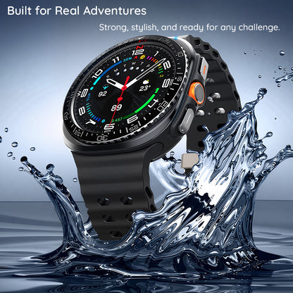 Zaščitni okvir Spigen Tune Diver za Samsung Galaxy Watch Ultra2, črn ACS11617