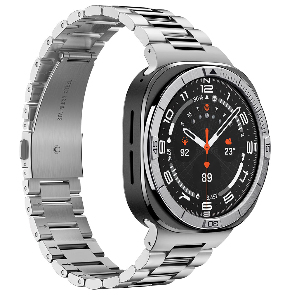 Spigen Tune Pilot Protective Frame for Samsung Galaxy Watch Ultra2, Silver ACS11616