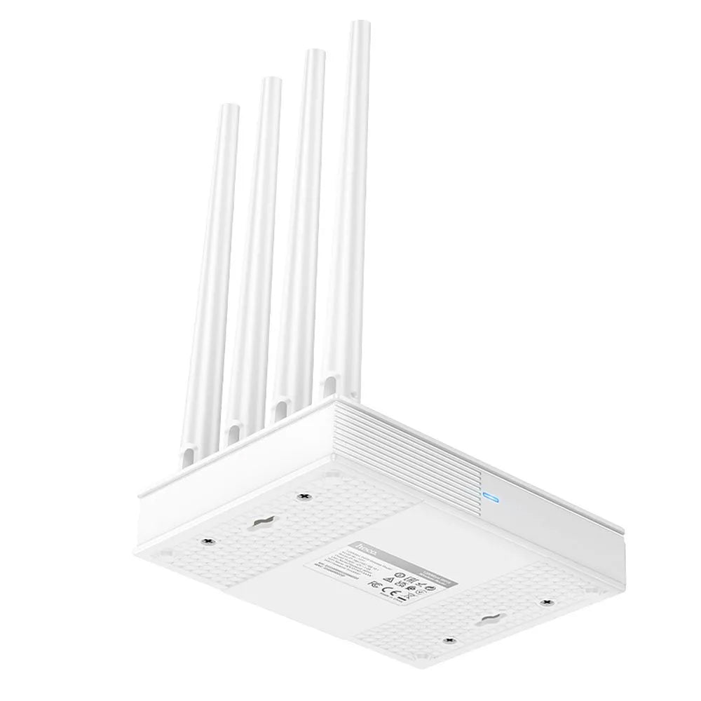 Brezžični usmerjevalnik HOCO HI31, Dual Band, Wi-Fi 5, Bel