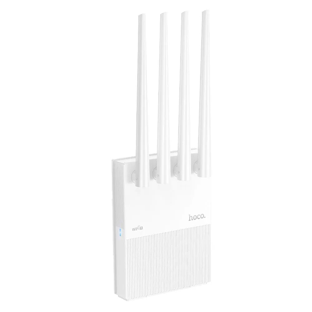 Brezžični usmerjevalnik HOCO HI31, Dual Band, Wi-Fi 5, Bel