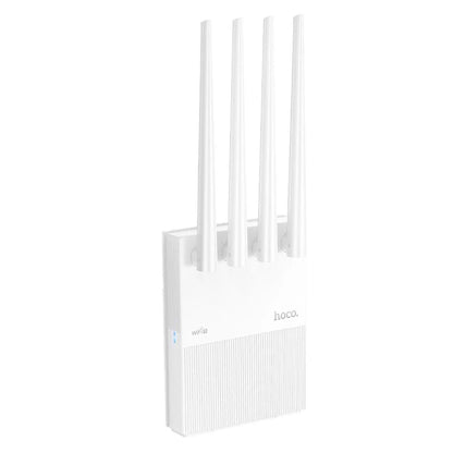 Brezžični usmerjevalnik HOCO HI31, Dual Band, Wi-Fi 5, Bel