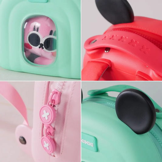 Nahrbtnik Picocici Kids Travel Ears K52, Turkizna