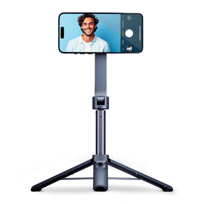 Selfie Stick Bluetooth 3MK Hardy MagSelfie, Univerzalen, Črn