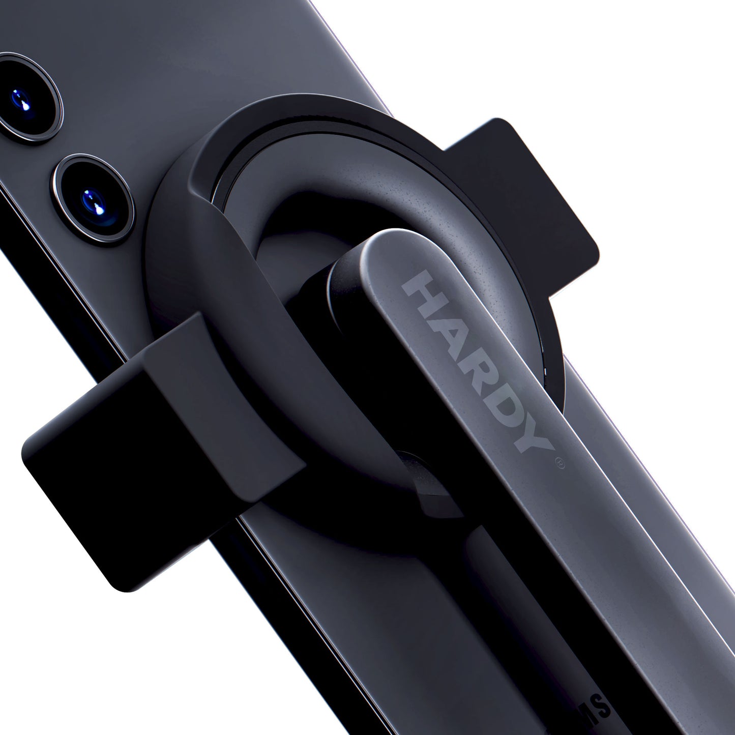 Selfie Stick Bluetooth 3MK Hardy MagSelfie, Univerzalen, Črn