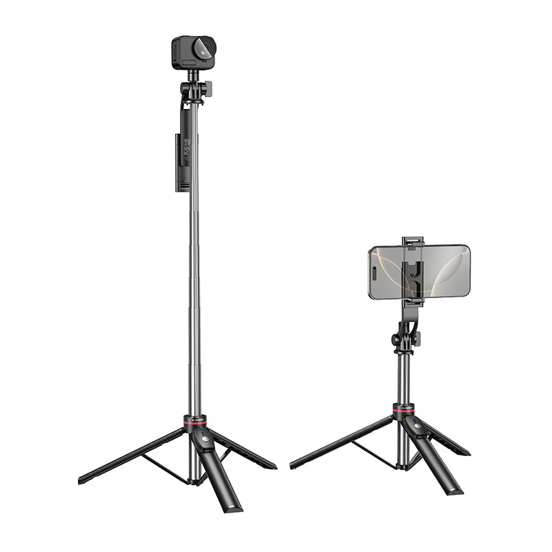Bluetooth Selfie Palica Borofone BY15 Throne, 4,5-palčni - 7-palčni, Črna