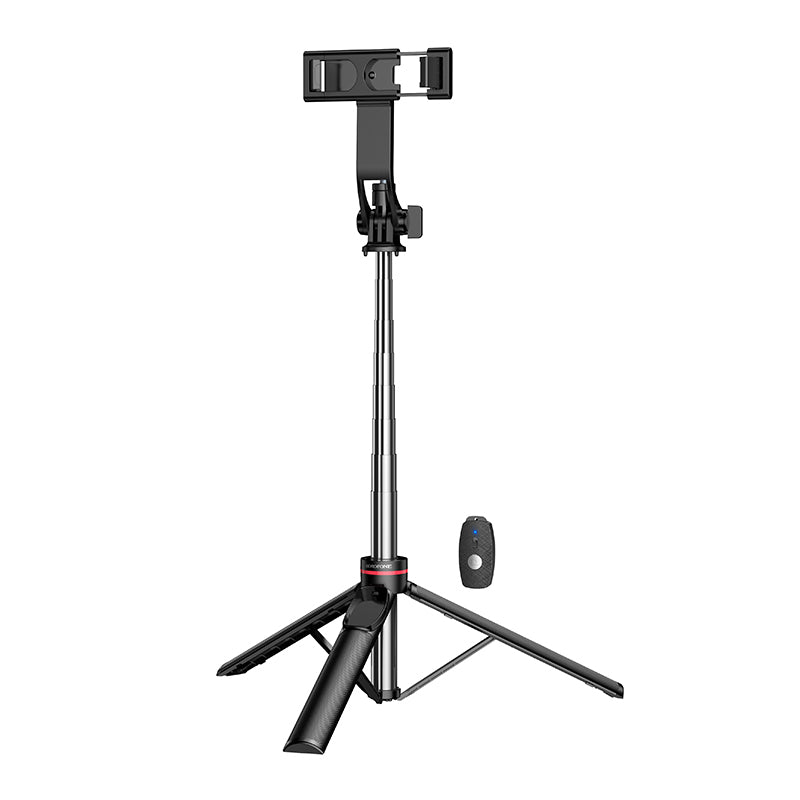 Bluetooth Selfie Palica Borofone BY15 Throne, 4,5-palčni - 7-palčni, Črna