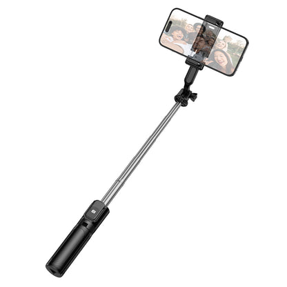 Selfie palica Bluetooth Borofone BY14 Graceful, 4,5-palčni - 7-palčni, Črna
