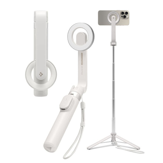 Selfie Stick Bluetooth Spigen S571W, Univerzalen, Bež