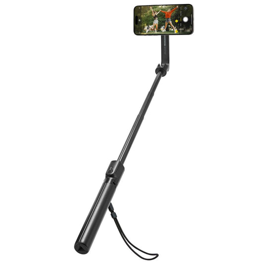 Selfie Stick Bluetooth Spigen S580W, Univerzalen, Črn