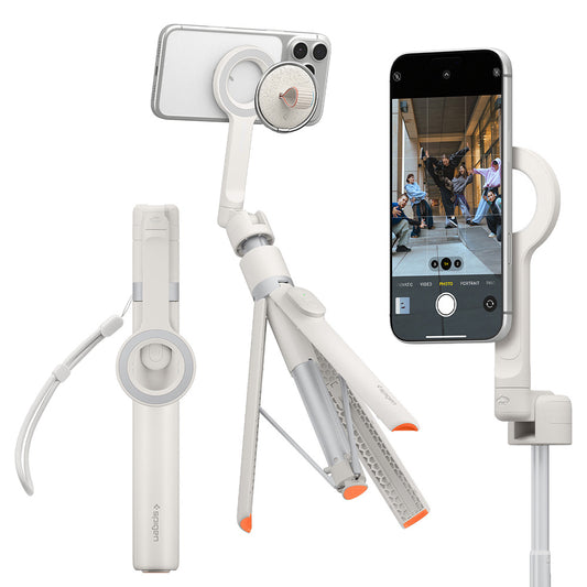 Selfie palica Bluetooth Spigen S582W, univerzalna, bež AMP11373