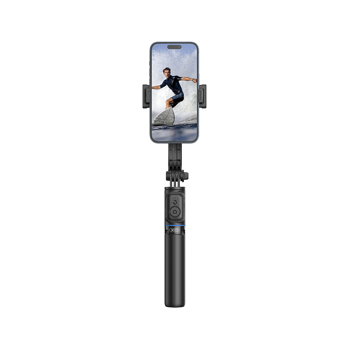 Selfie Stick Bluetooth XO Design SS13, Univerzalen, Črn