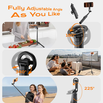 Selfie palica Bluetooth XO Design SS30, Univerzalna, Črna