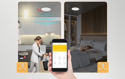 Senzor prisotnosti Moes ZSS-QY-HP, ZigBee