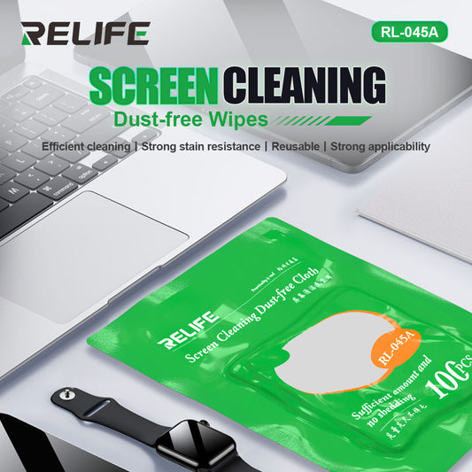 Suha čistilna krpica Relife RL-045A, komplet 100 kosov