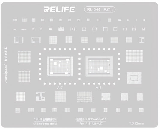 Sita BGA Relife RL-044 IPZ14 za Apple iPhone 15, CPU
