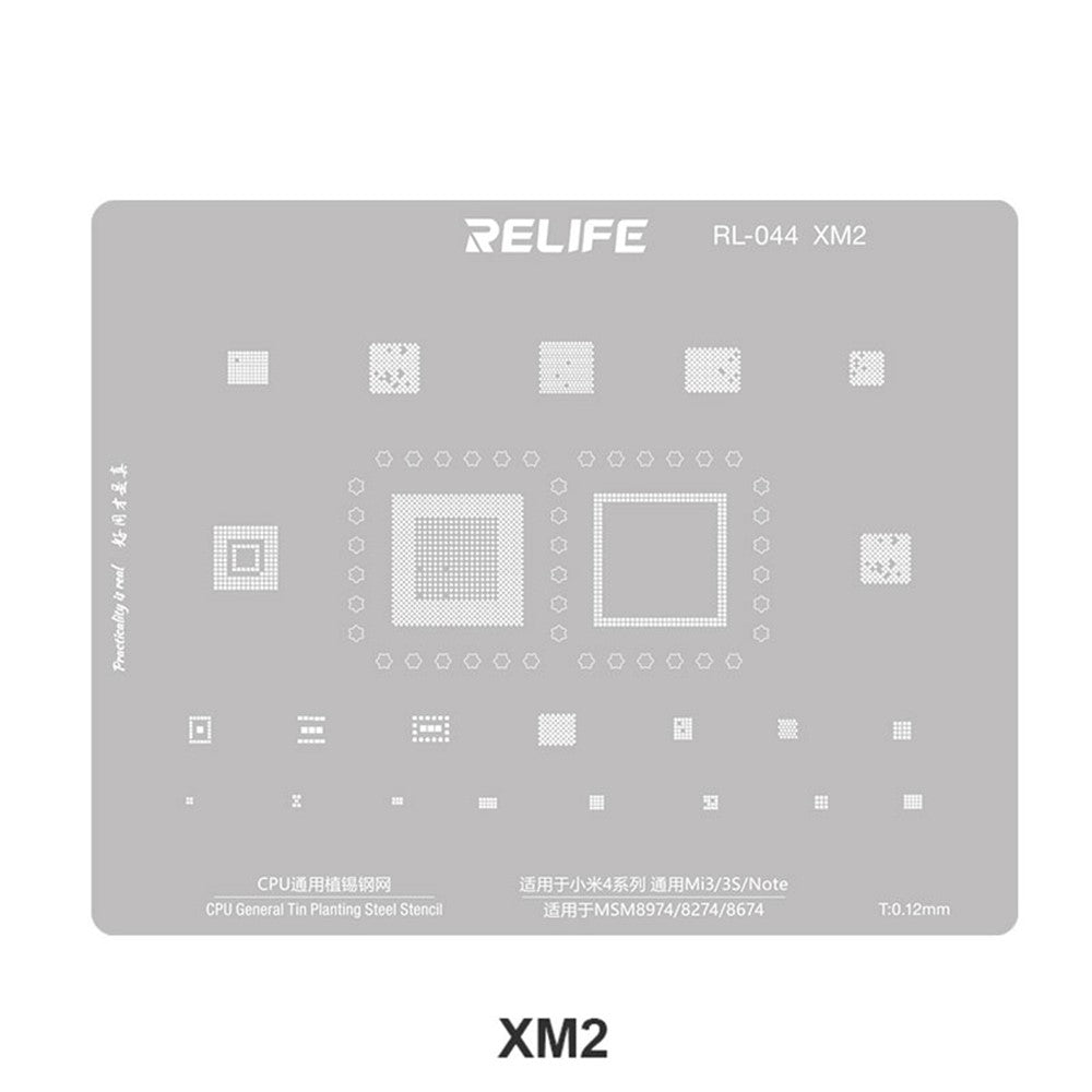 Mreža BGA Relife RL-044 V2.0 za CPU serije Xiaomi