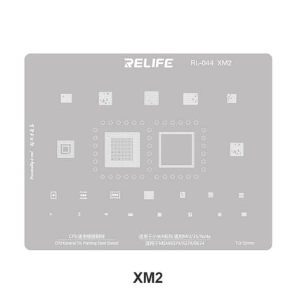 Mreža BGA Relife RL-044 V2.0 za CPU serije Xiaomi