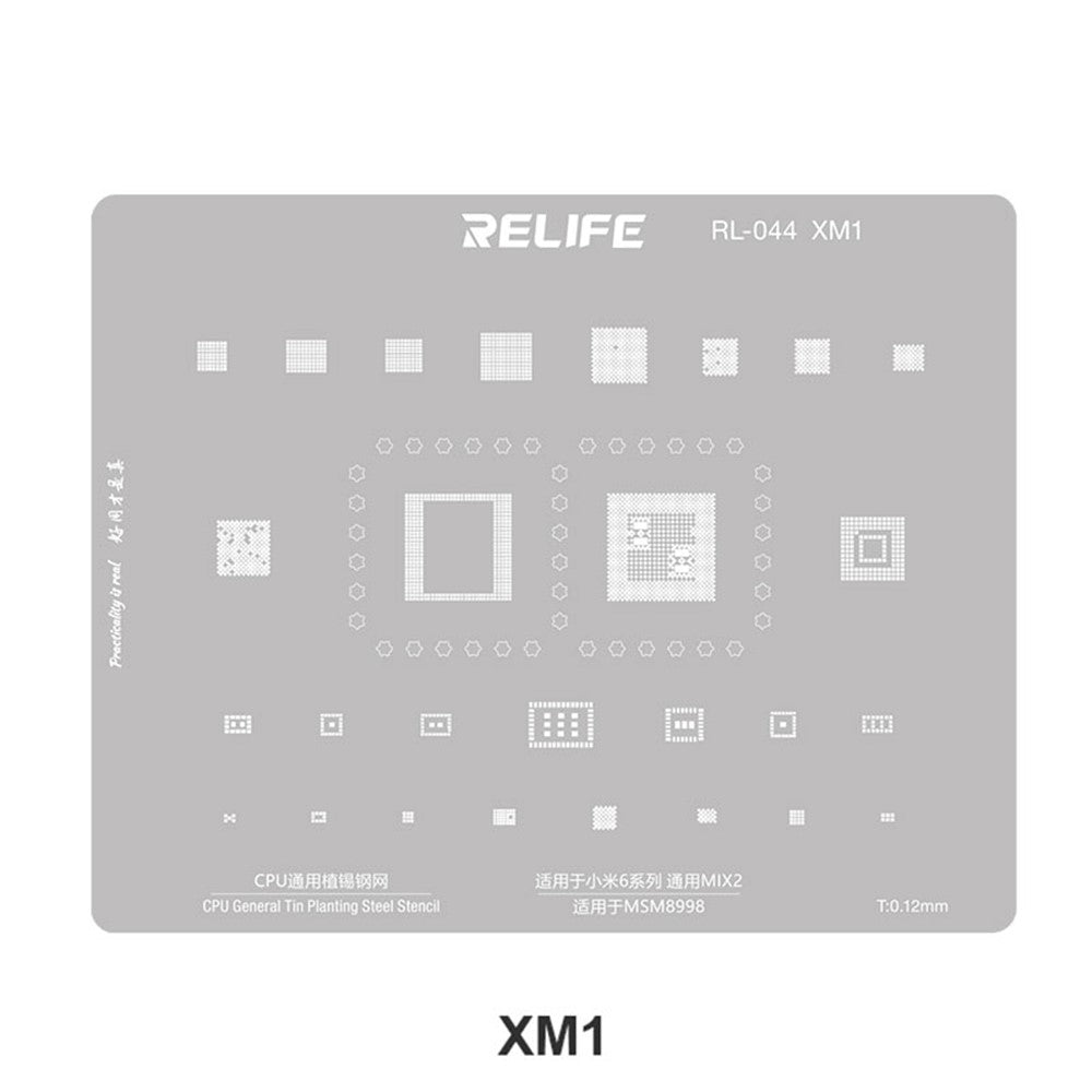 Mreža BGA Relife RL-044 V2.0 za CPU serije Xiaomi