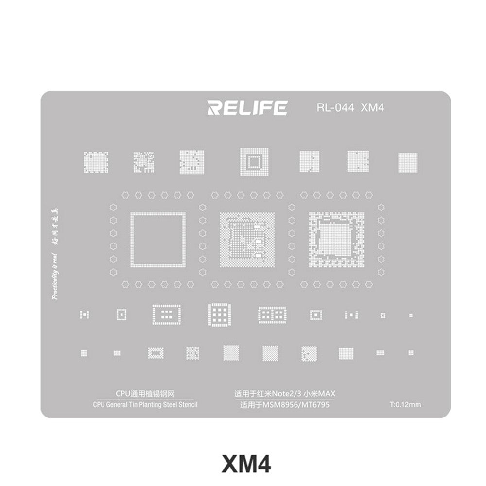 Mreža BGA Relife RL-044 V2.0 za CPU serije Xiaomi