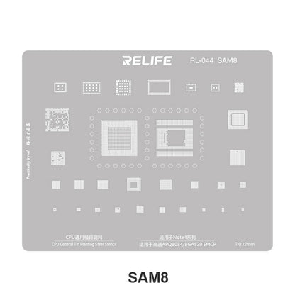 BGA mreža Relife RL-044 V2.0 za CPU Samsung serije