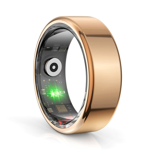 Smart Ring Techsuit R02, Velikost 11, Rožnato zlata