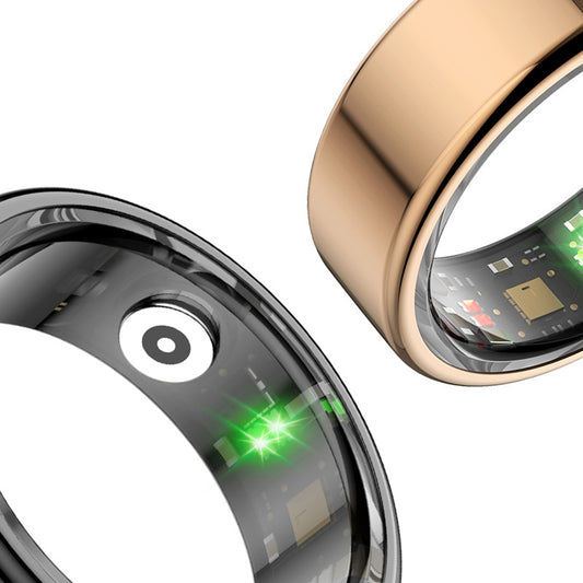 Smart Ring Techsuit R02, Velikost 11, Rožnato zlata