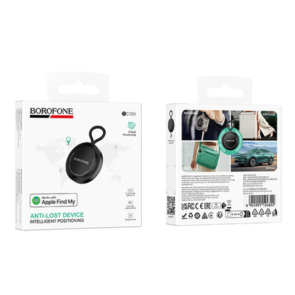 Borofone SmartTag BC104 za iOS serijo, črna