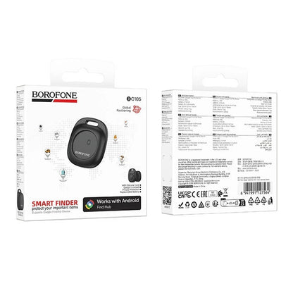 Borofone SmartTag BC105 za Android serijo, črna