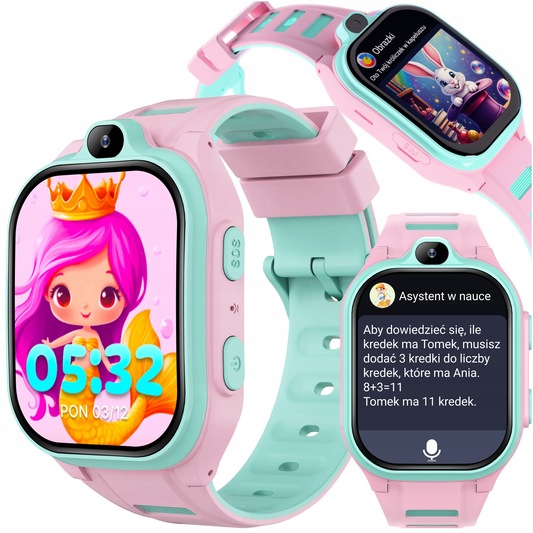 Pametna ura Forever Kids Boost KW-530 Call, roza
