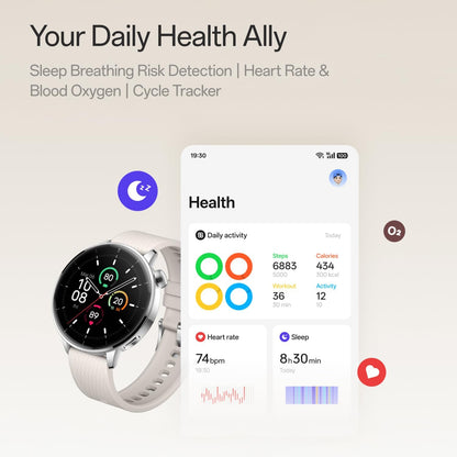 Pametna ura OnePlus Watch 3, 43 mm, črna 5491100421