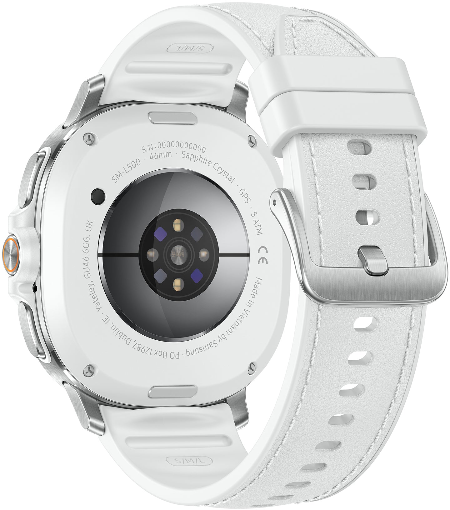 Pametna ura Samsung Galaxy Watch8 Classic, 46mm, BT, Bela SM-L500NZWAEUE