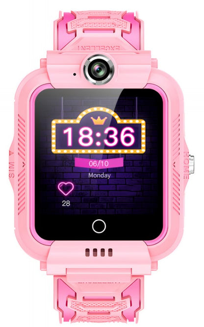 Pametna ura XO Design Kids H110, Roza