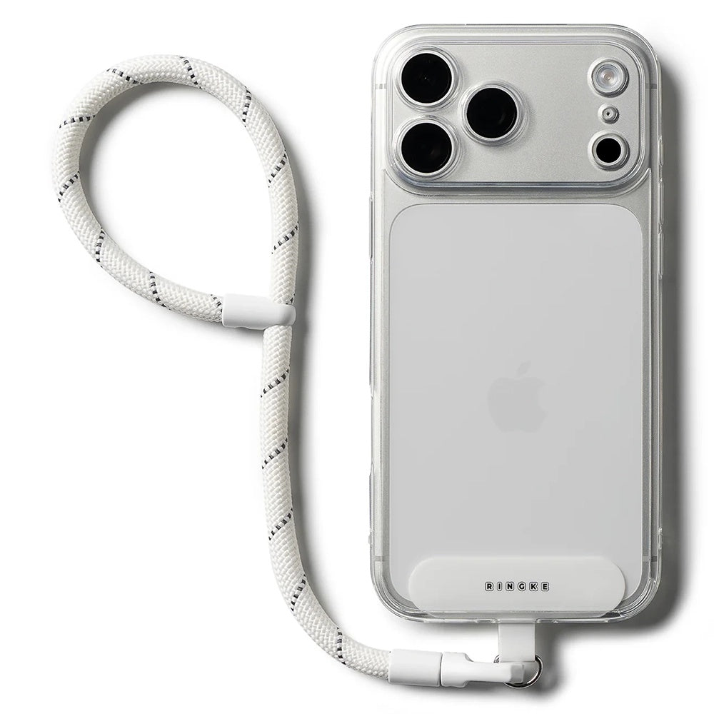 Vrvica za telefon Ringke Link Flow P-Type, Bela