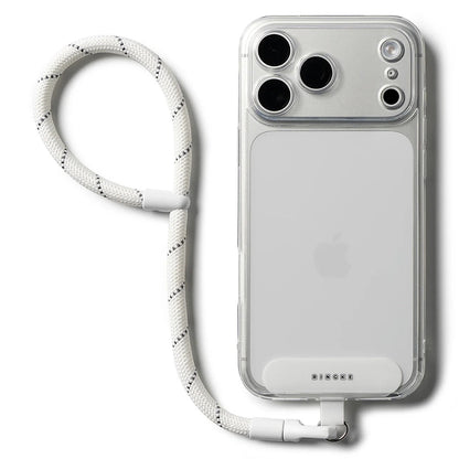 Vrvica za telefon Ringke Link Flow P-Type, Bela