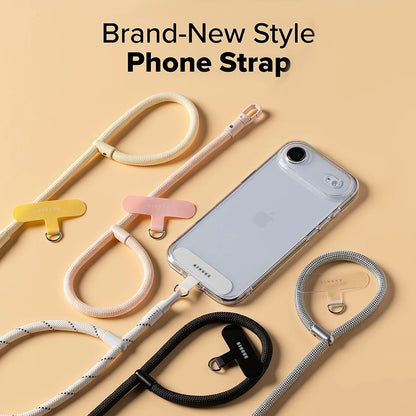 Vrvica za telefon Ringke Link Flow P-Type, Bela