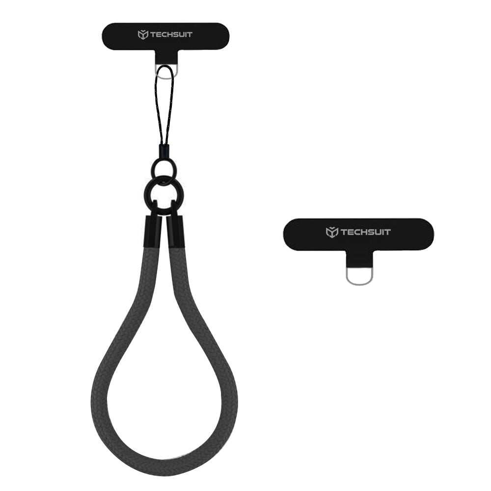 Vrvica za telefon Techsuit RWS2-07, Siva