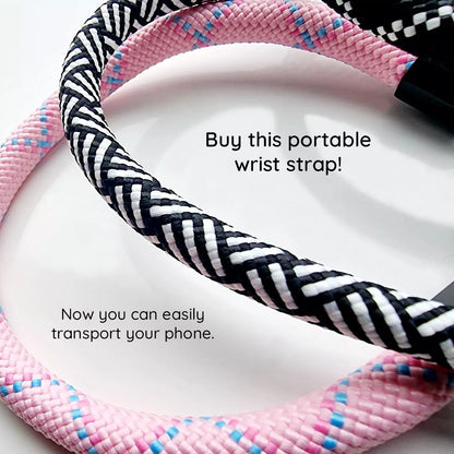 Vrvica za telefon Techsuit RWS2-07, Siva