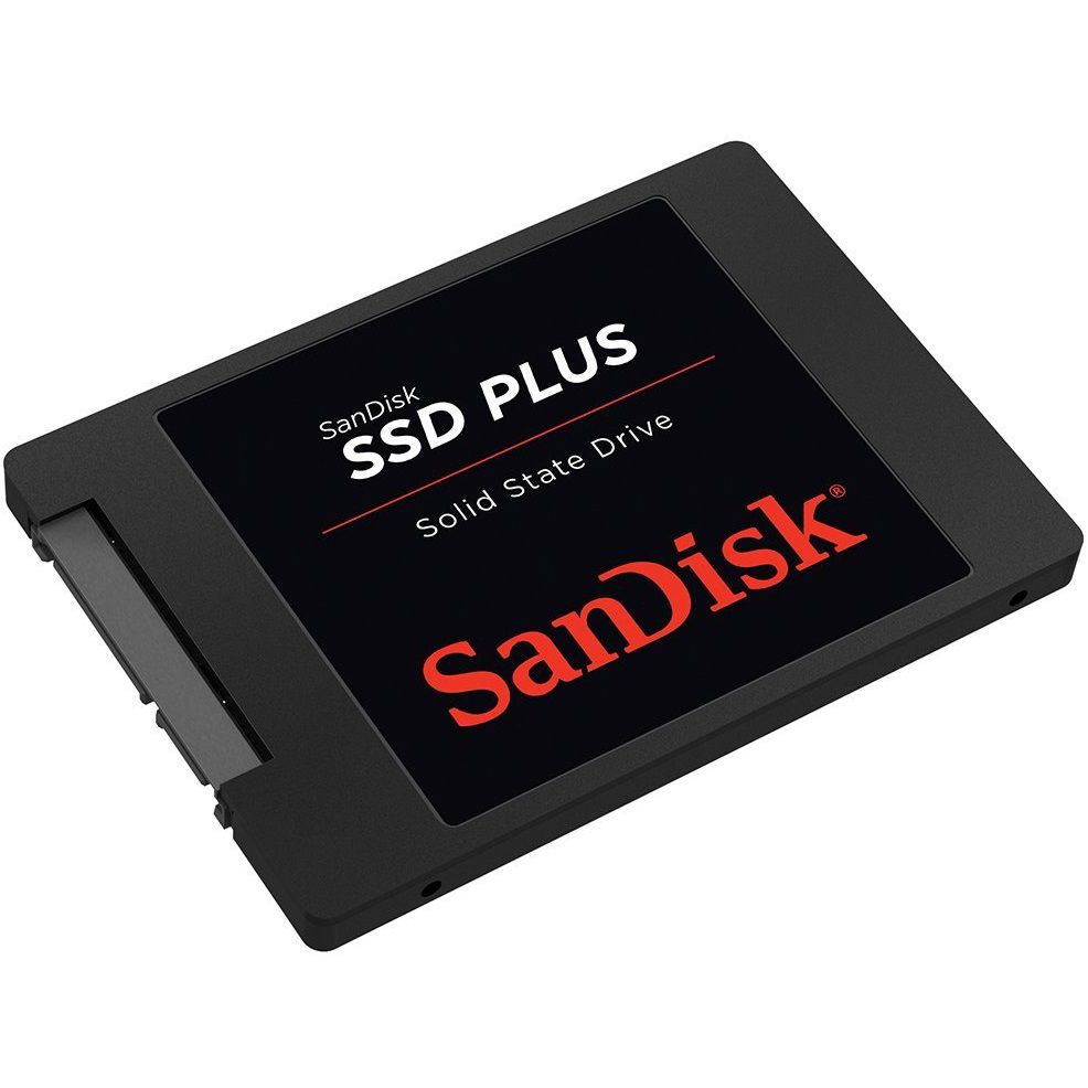 Trdi disk (SSD) SanDisk Plus, 240GB, 2,5-palčni, SATA III SDSSDA-240G-G26