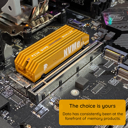 Solid State Drive (SSD) Dato Ares Aethon, NVME M.2, PCIe Gen5x4, 1TB, Črn ARSAT-1TB