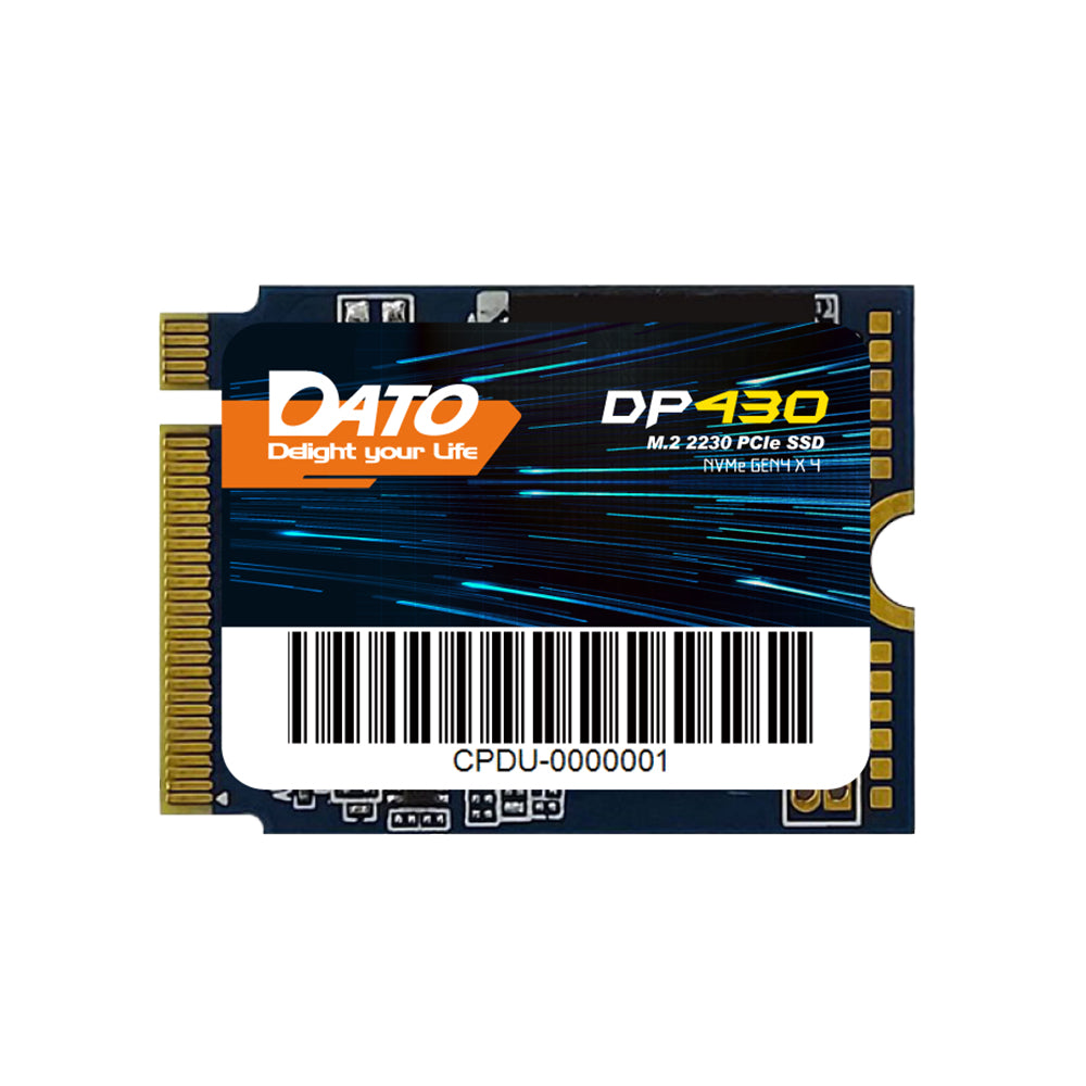 Solid State Drive (SSD) Dato DP430, NVME M.2 2230, PCIE Gen4x4, 1TB, Črn DP430SSD-1TB