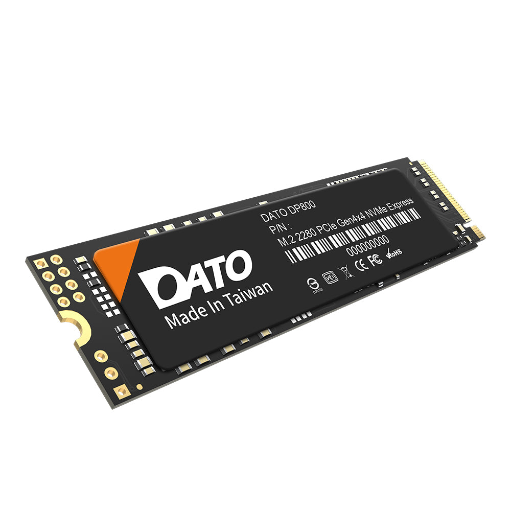 Solid State Drive (SSD) Dato DP800, NVME M.2 2280, PCIe, 512GB, Črn DP800SSD-512GB